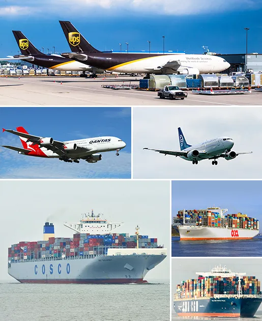 शिपिंग एवं रसद